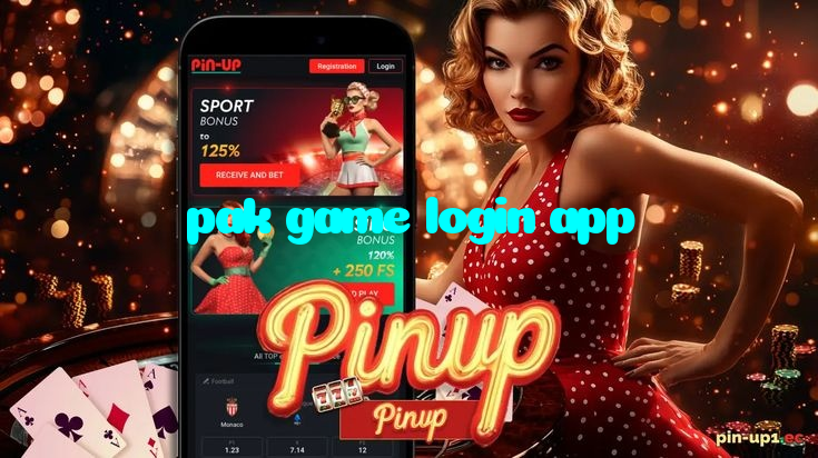 pak game login app casino presented on mobile device in Pakistan with slots and live games