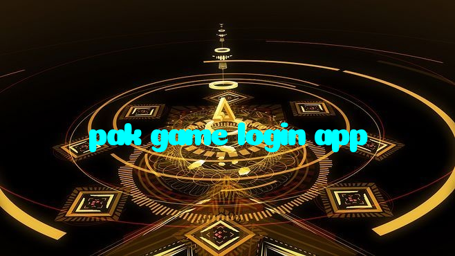pak game login app